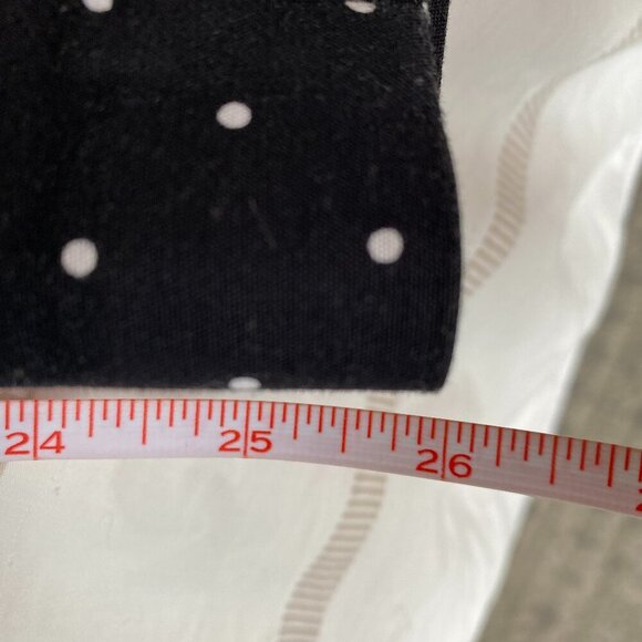 Liz Claiborne Black w White Polka Dots Emma Stretchy Capris - Picture 6 of 6